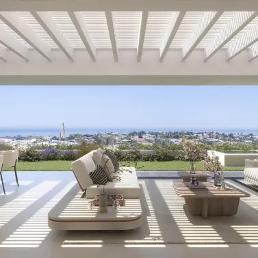 Venta de apartamento en planta media en Benahavís