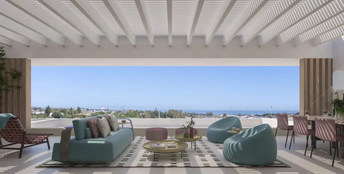 Venta de apartamento en planta media en Benahavís 7