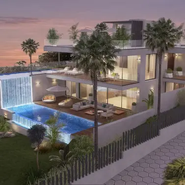 Sale of detached villa in Cabopino