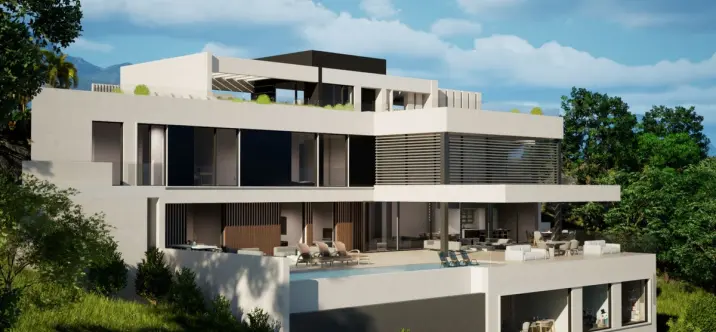 Venta de villa independiente en Los Monteros 1