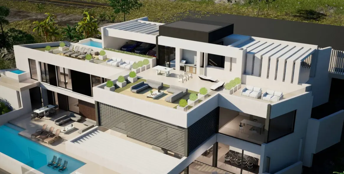 Venta de villa independiente en Los Monteros 3