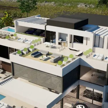 Venta de villa independiente en Los Monteros