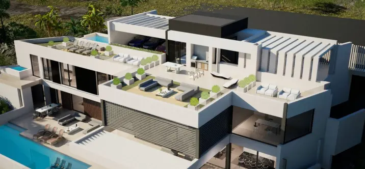 Venta de villa independiente en Los Monteros 2