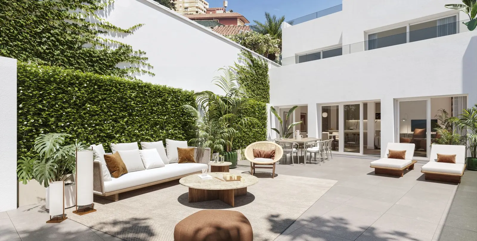 Продажа двухуровневых апартаментов в Málaga Este 1