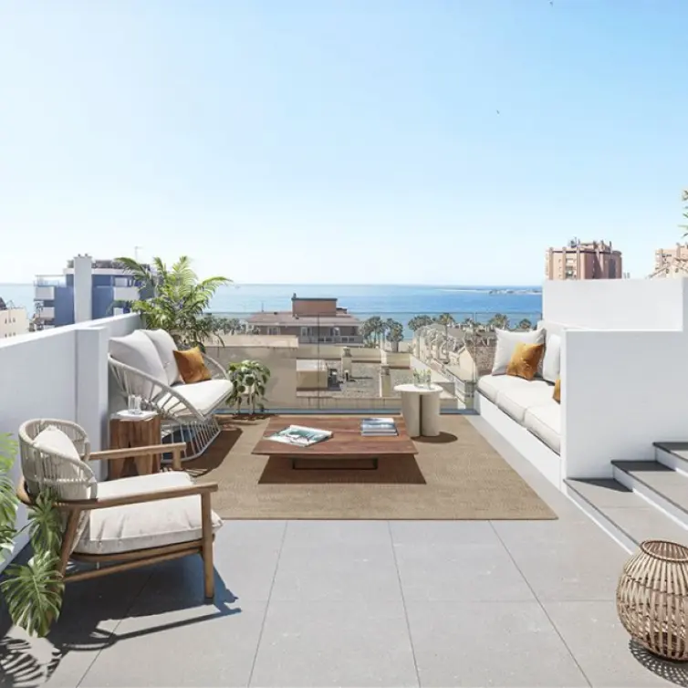 Продажа двухуровневых апартаментов в Málaga Este
