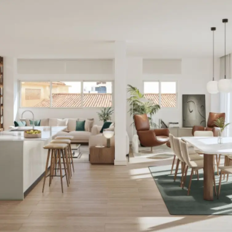 Продажа двухуровневых апартаментов в Málaga Este