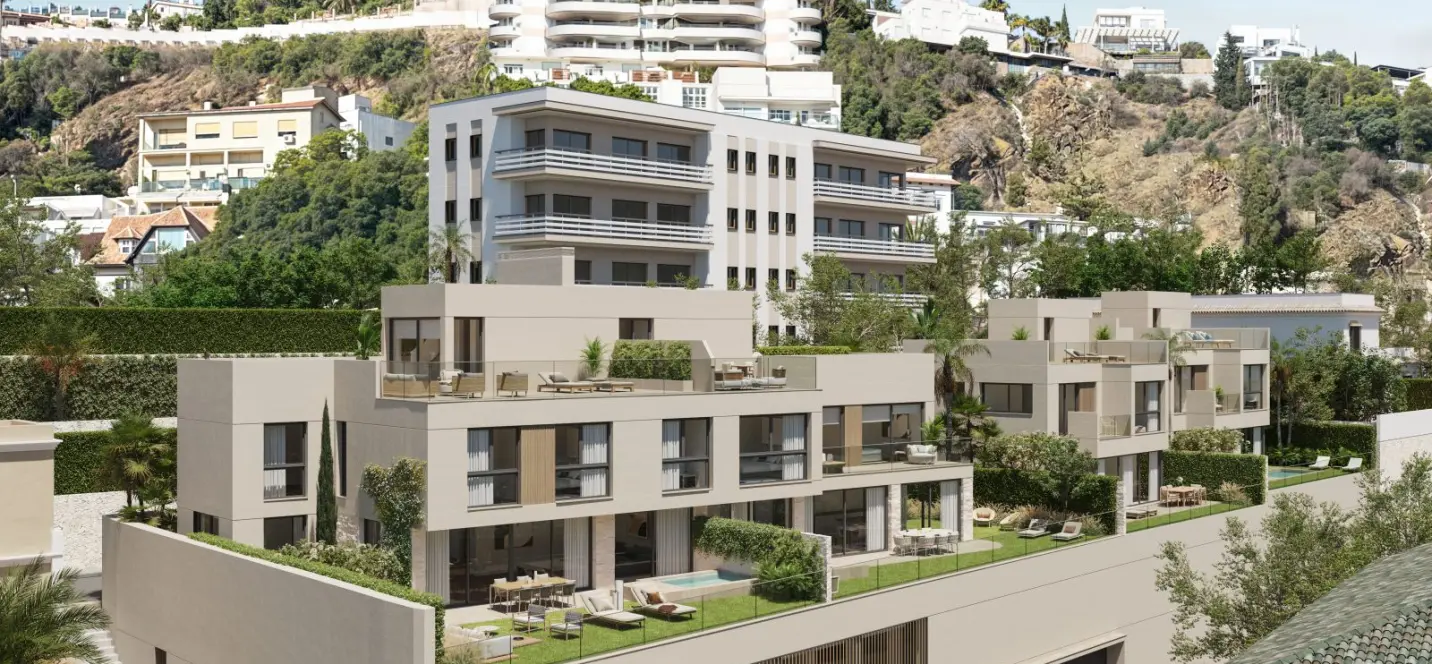 Продажа двухуровневых апартаментов в Málaga Este 0