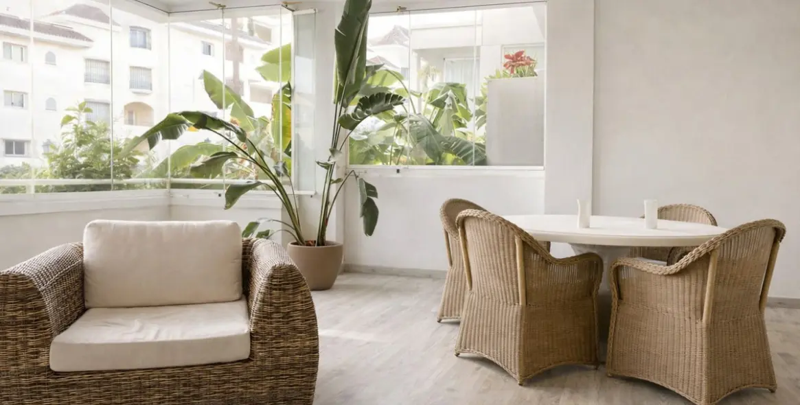 Краткосрочная аренда апартаментов на среднем этаже в Elviria 3