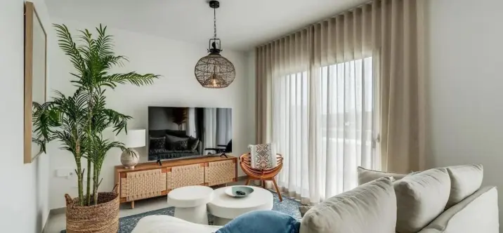 Long-term rent of ground floor apartment in Cancelada 0