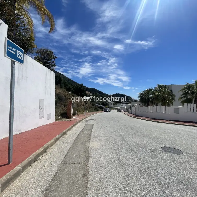 Venta de parcela residencial en Mijas