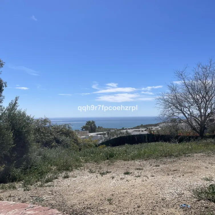 Venta de parcela residencial en Mijas