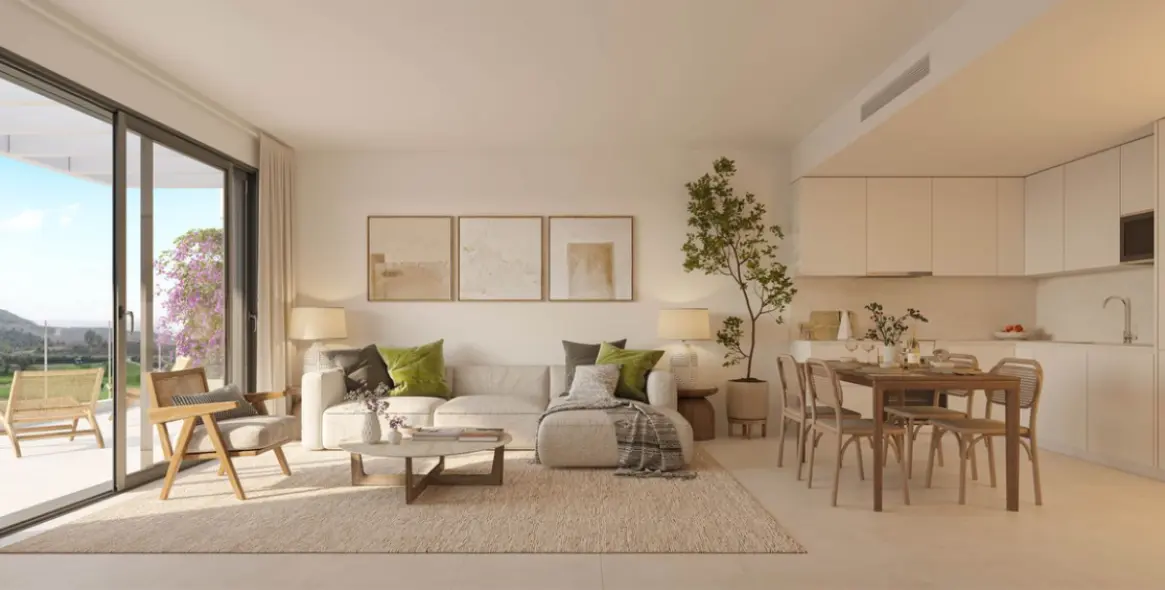 Sale of middle floor apartment in La Cala de Mijas 34
