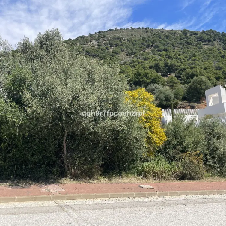 Venta de parcela residencial en Mijas