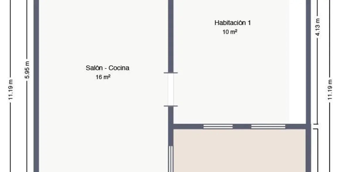 Sale of ground floor apartment in Los Alamos 48