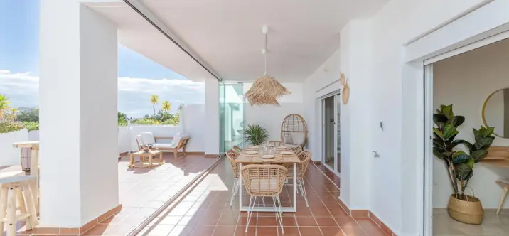 Short-term rent of ground floor apartment in Estepona 2