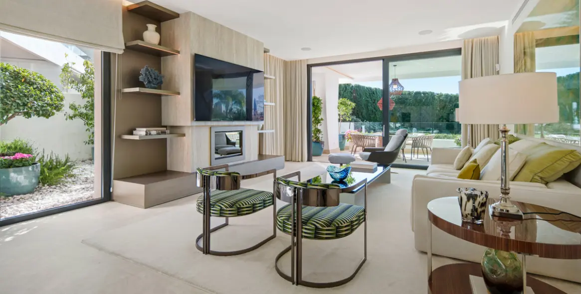 Venta de apartamento en planta baja en The Golden Mile 2