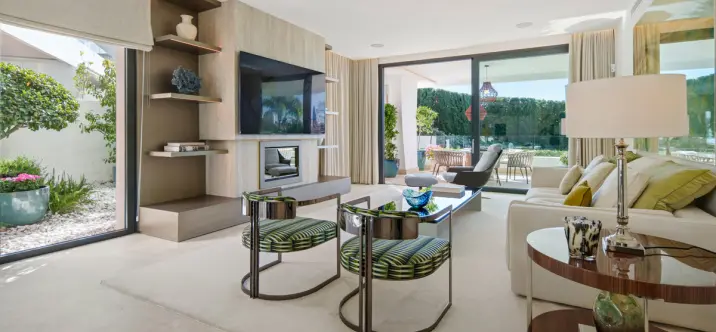 Venta de apartamento en planta baja en The Golden Mile 1