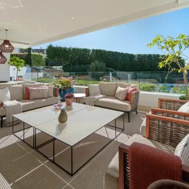 Venta de apartamento en planta baja en The Golden Mile