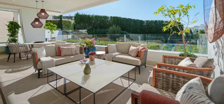 Venta de apartamento en planta baja en The Golden Mile 4