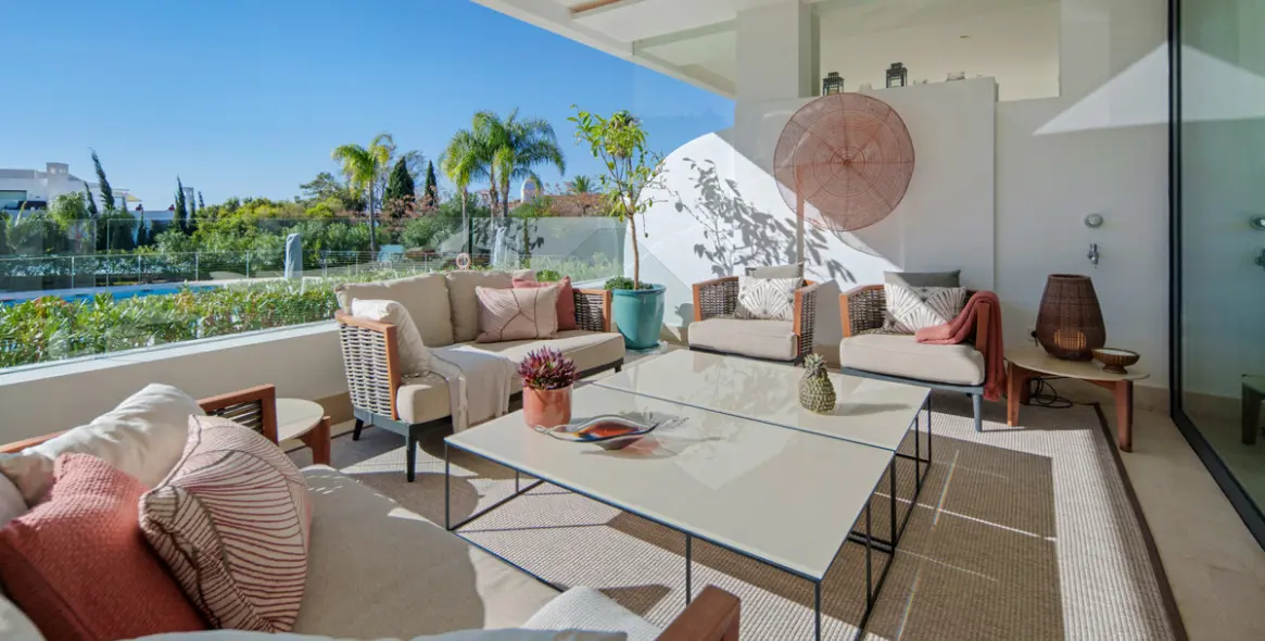 Venta de apartamento en planta baja en The Golden Mile 6