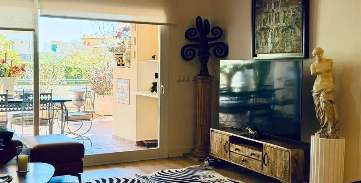 Short-term rent of ground floor apartment in Marbella 11