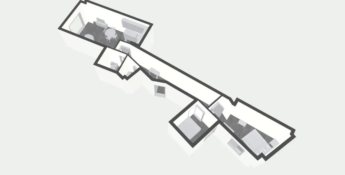 Venta de apartamento en planta media en La Merced 24