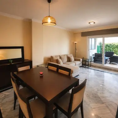 Sale of ground floor apartment in Nueva Andalucía