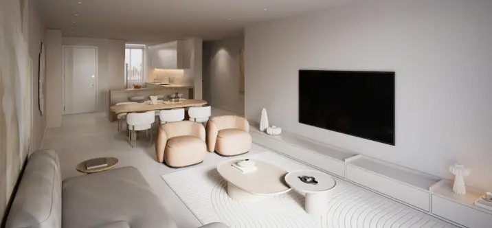 Sale of ground floor apartment in New Golden Mile 4