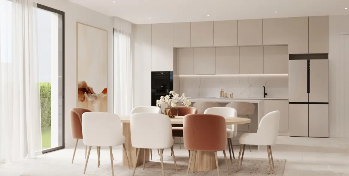 Sale of ground floor apartment in New Golden Mile 22