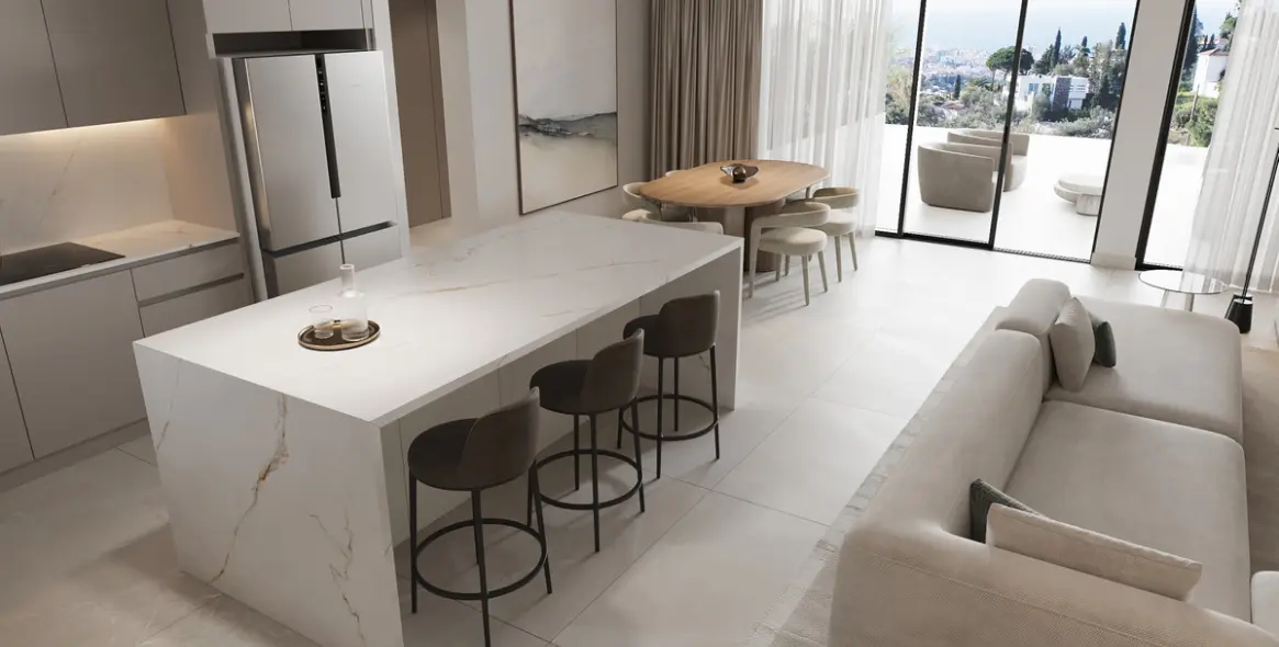 Sale of ground floor apartment in New Golden Mile 45