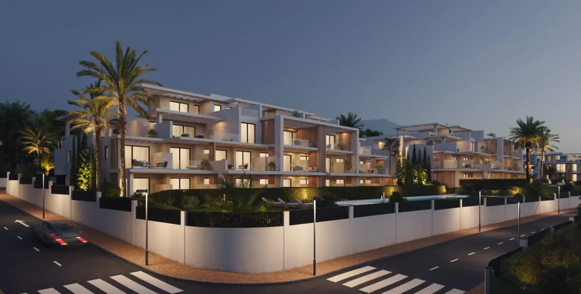 Sale of ground floor apartment in New Golden Mile 102
