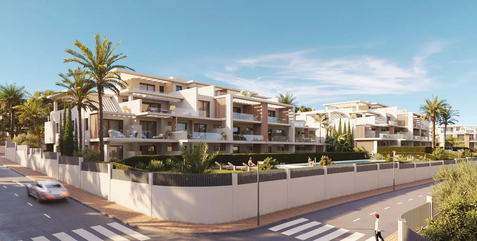Sale of ground floor apartment in New Golden Mile 1