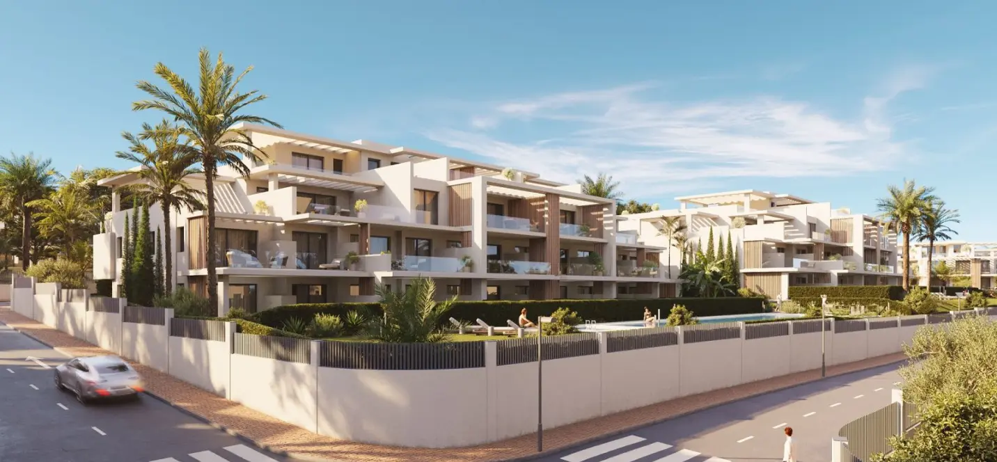 Venta de apartamento en planta baja en New Golden Mile 0