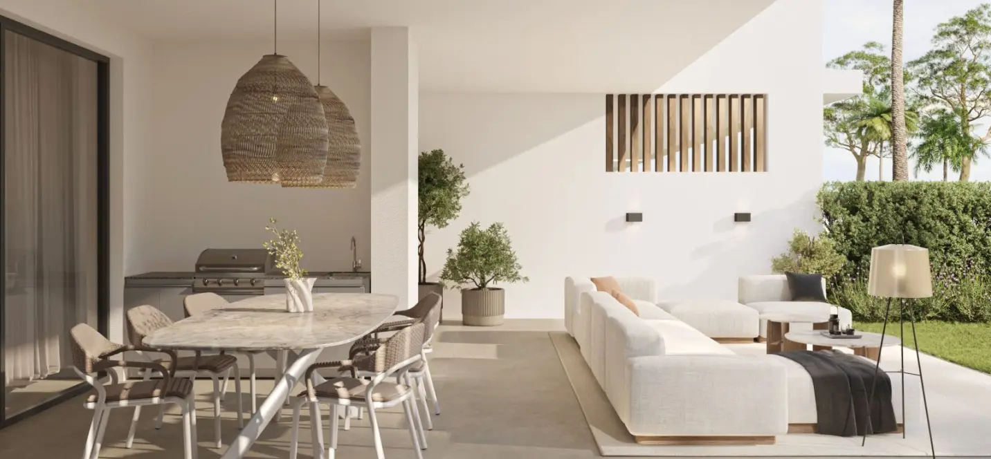 Venta de apartamento en planta baja en New Golden Mile 1