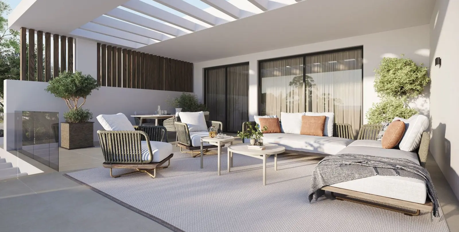 Sale of ground floor apartment in New Golden Mile 3