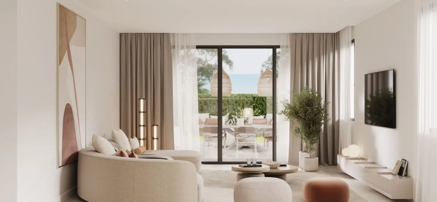 Venta de apartamento en planta baja en New Golden Mile 3