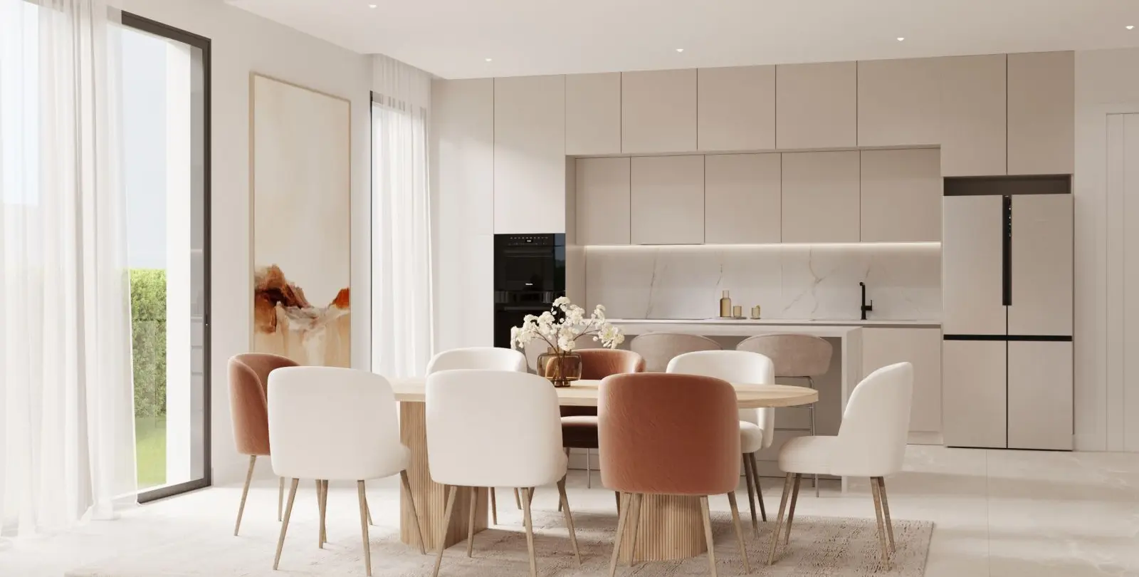 Sale of ground floor apartment in New Golden Mile 22