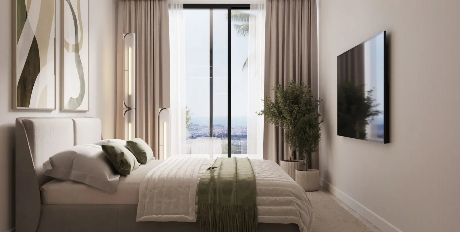 Sale of ground floor apartment in New Golden Mile 27
