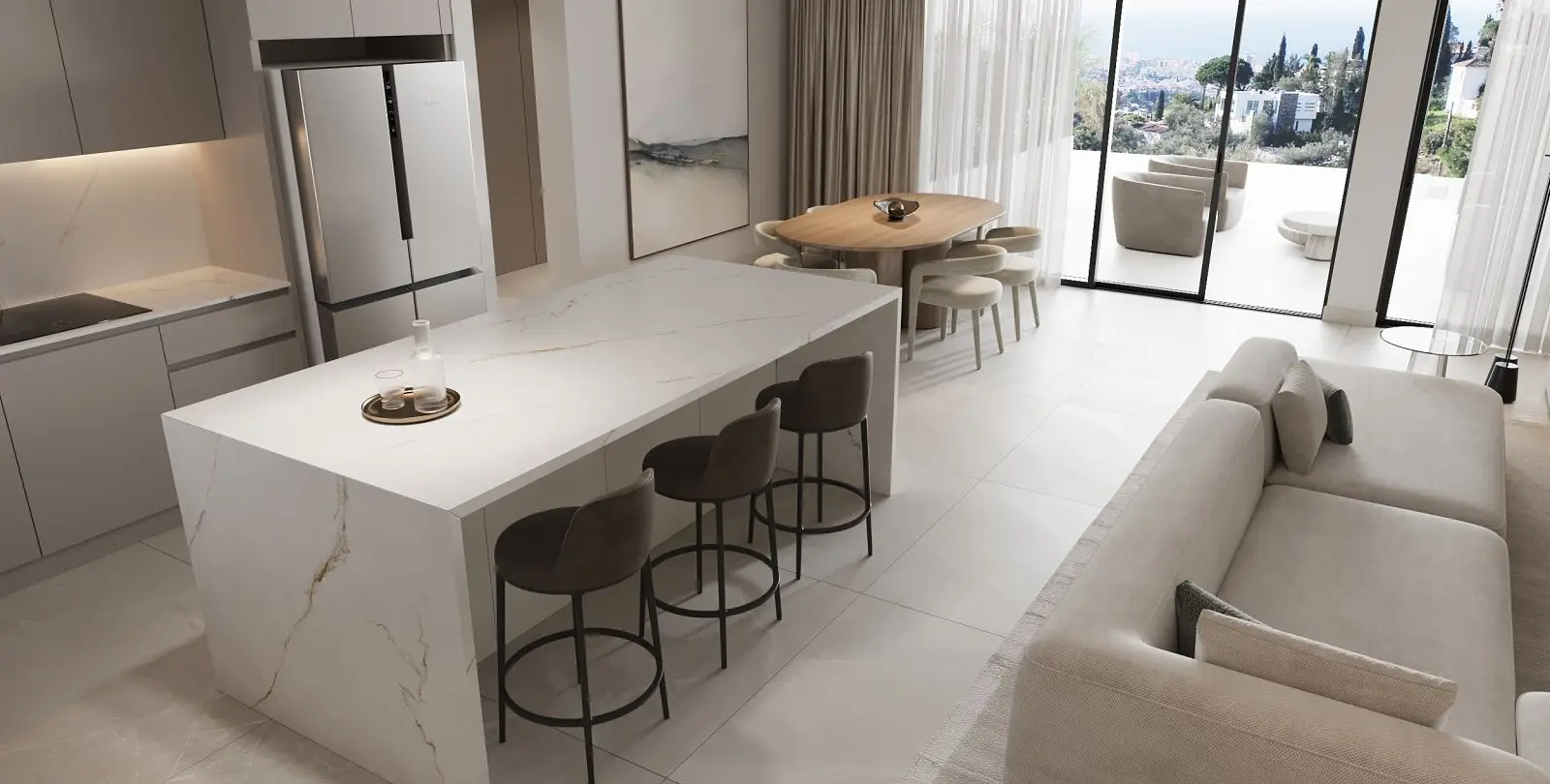 Sale of ground floor apartment in New Golden Mile 37