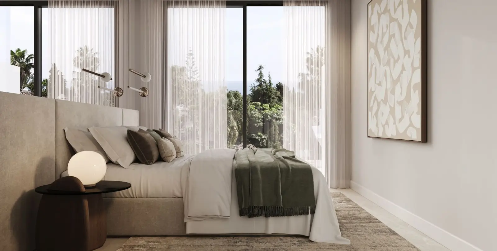 Sale of ground floor apartment in New Golden Mile 50