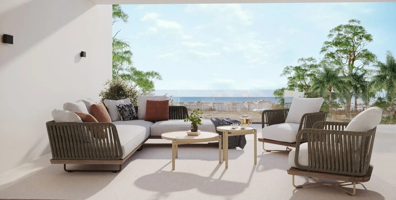 Sale of ground floor apartment in New Golden Mile 51
