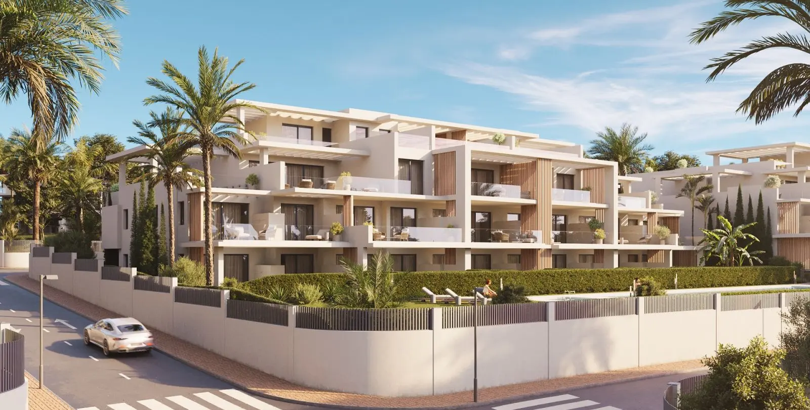 Sale of ground floor apartment in New Golden Mile 59
