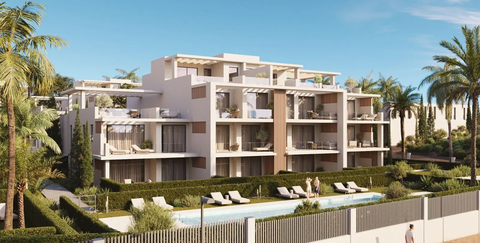 Sale of ground floor apartment in New Golden Mile 60