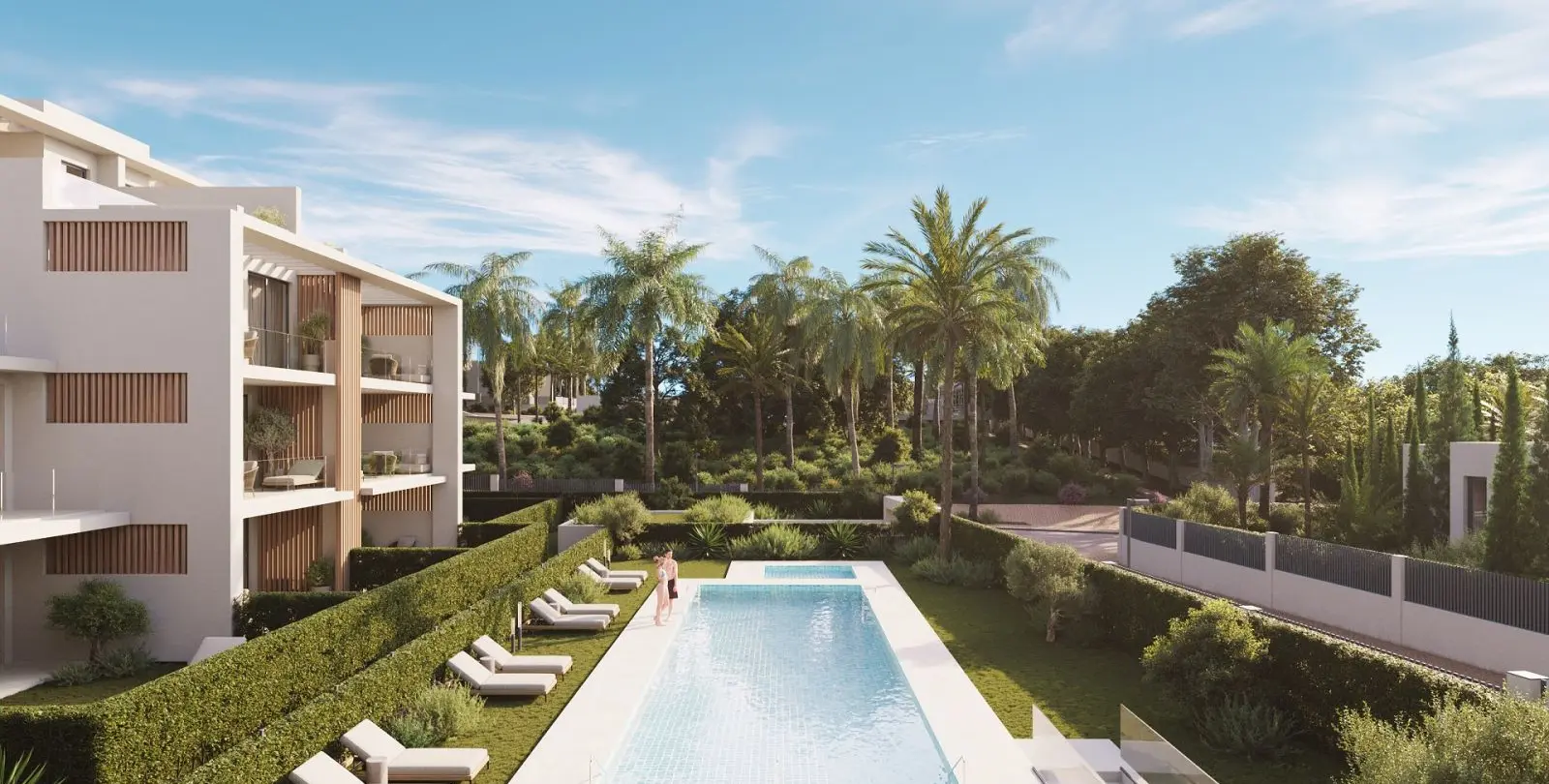 Sale of ground floor apartment in New Golden Mile 61