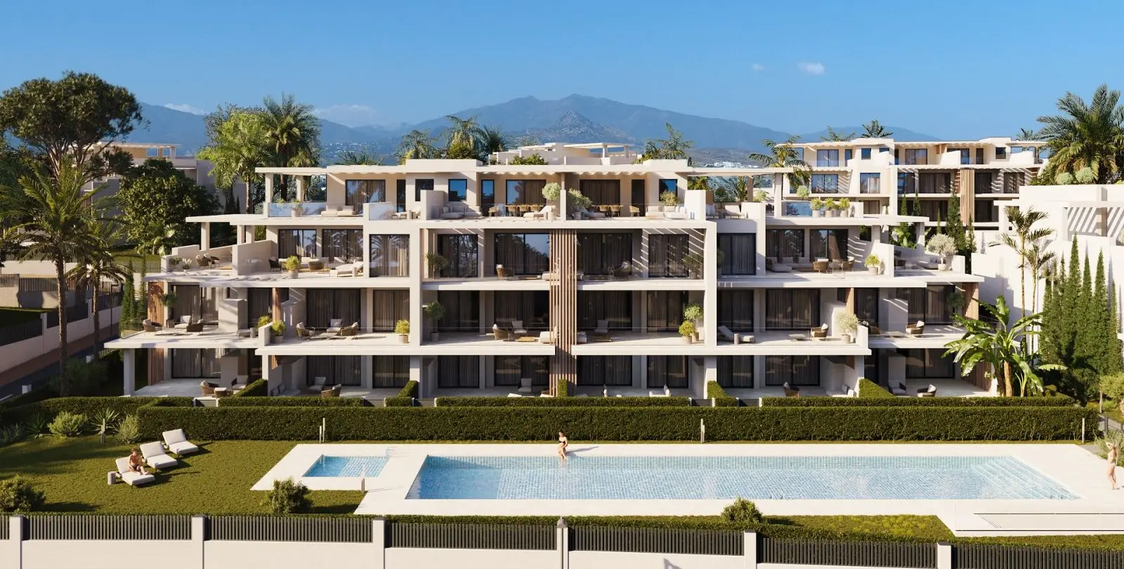 Sale of ground floor apartment in New Golden Mile 62