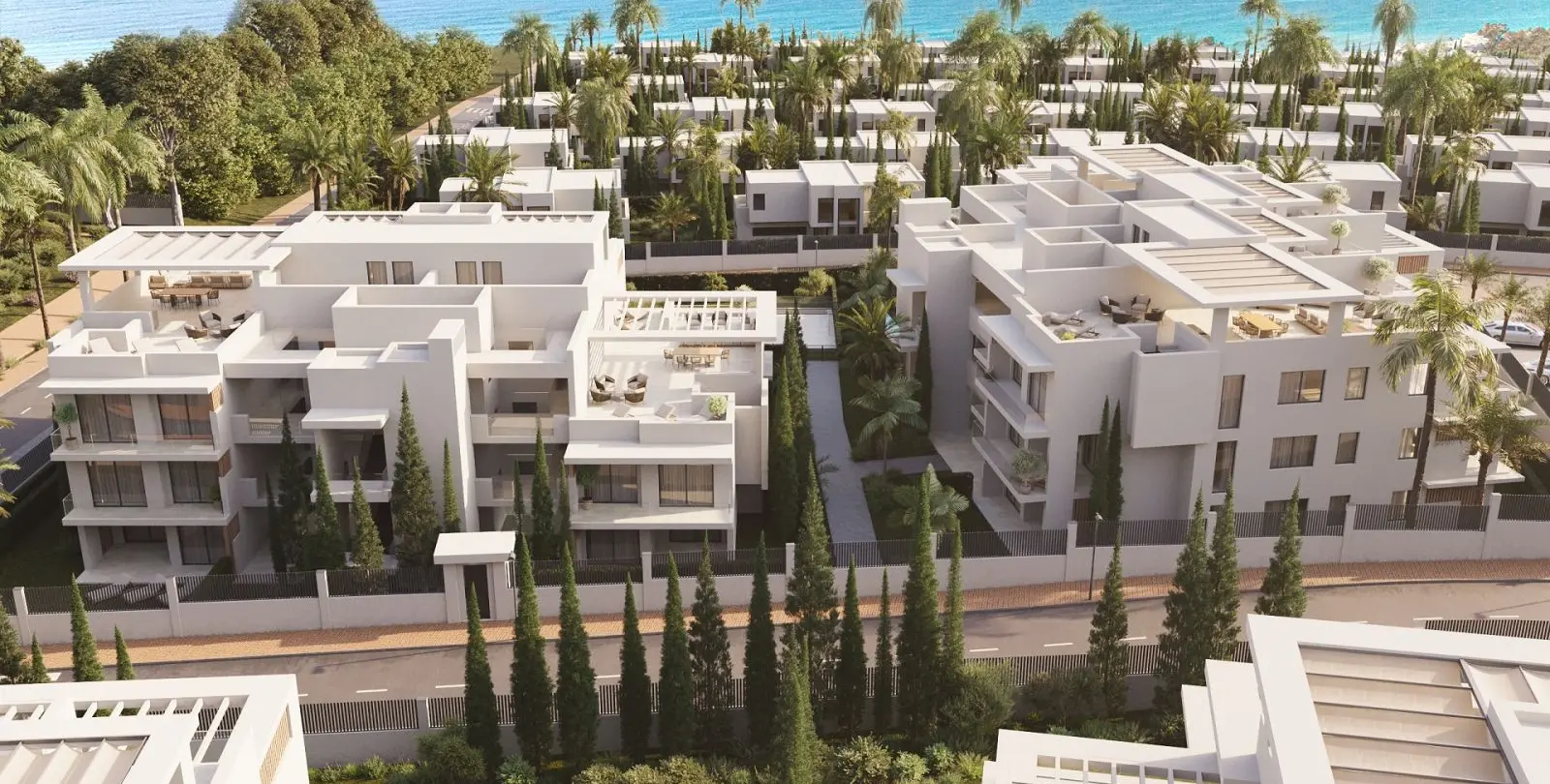 Sale of ground floor apartment in New Golden Mile 63