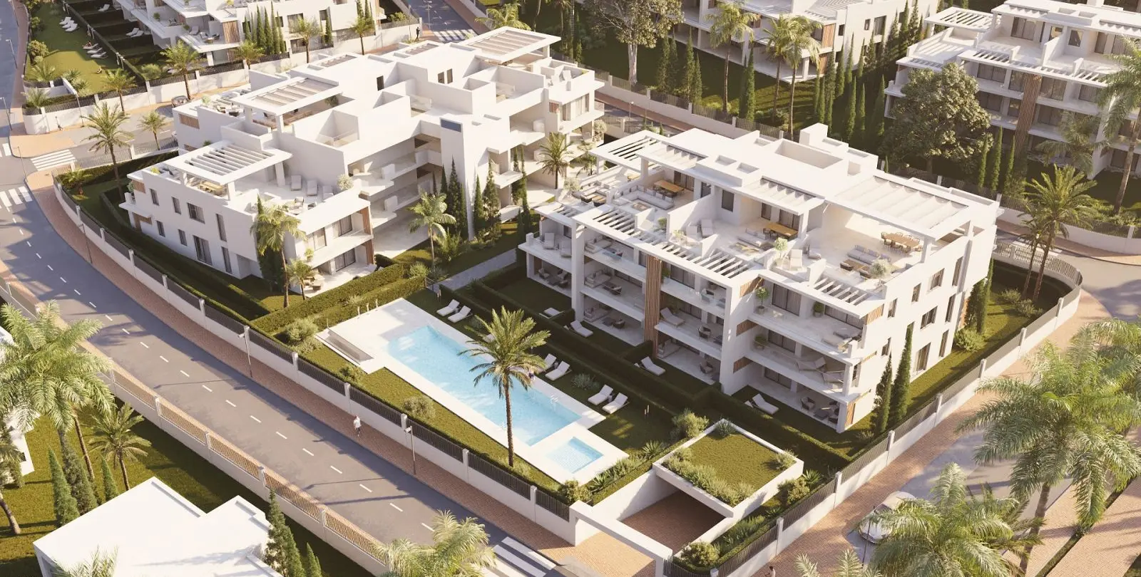 Sale of ground floor apartment in New Golden Mile 64