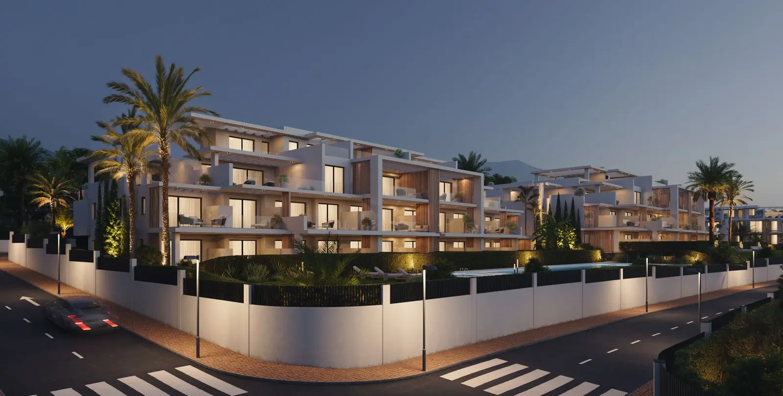 Sale of ground floor apartment in New Golden Mile 65