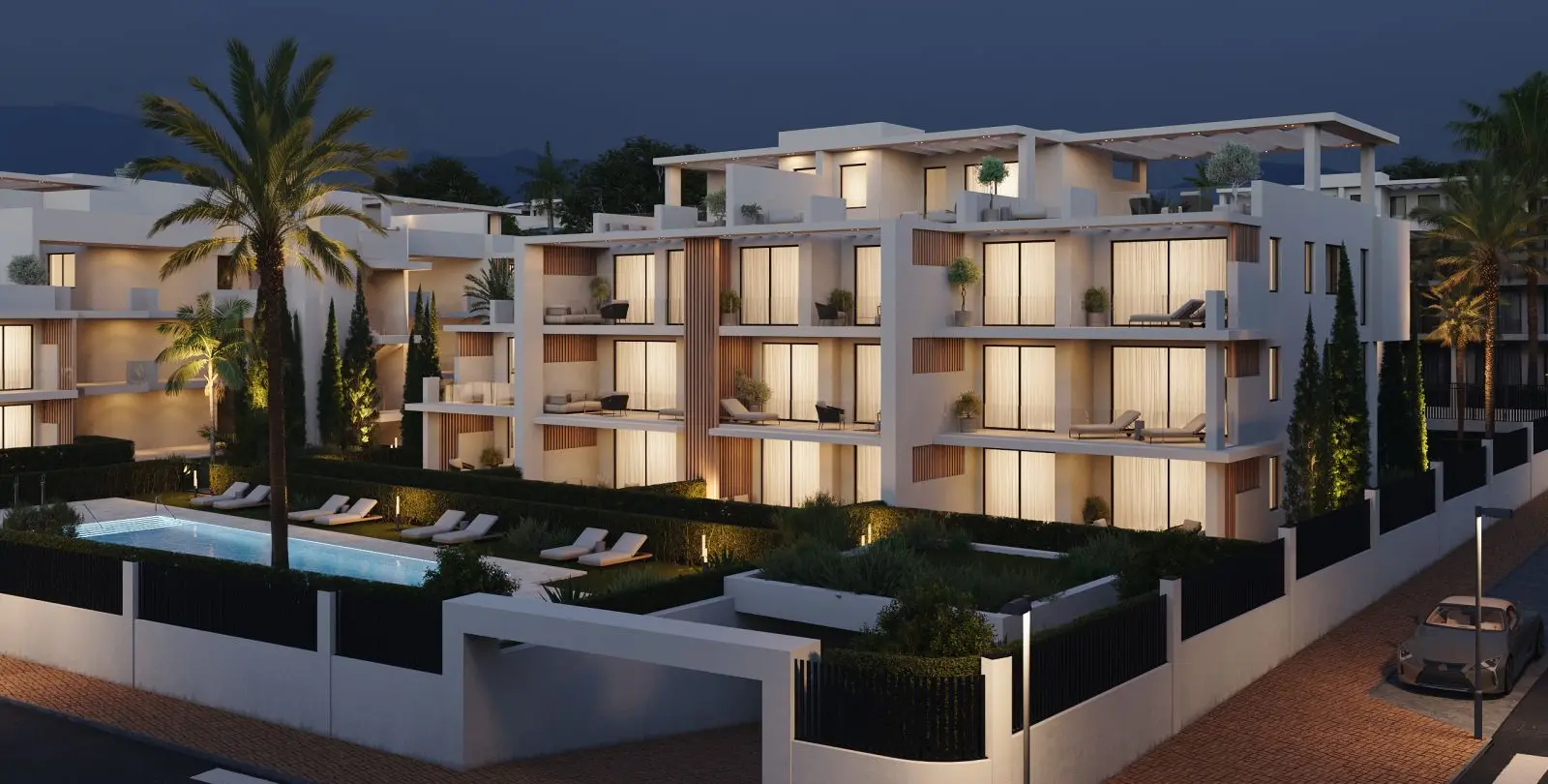 Sale of ground floor apartment in New Golden Mile 68