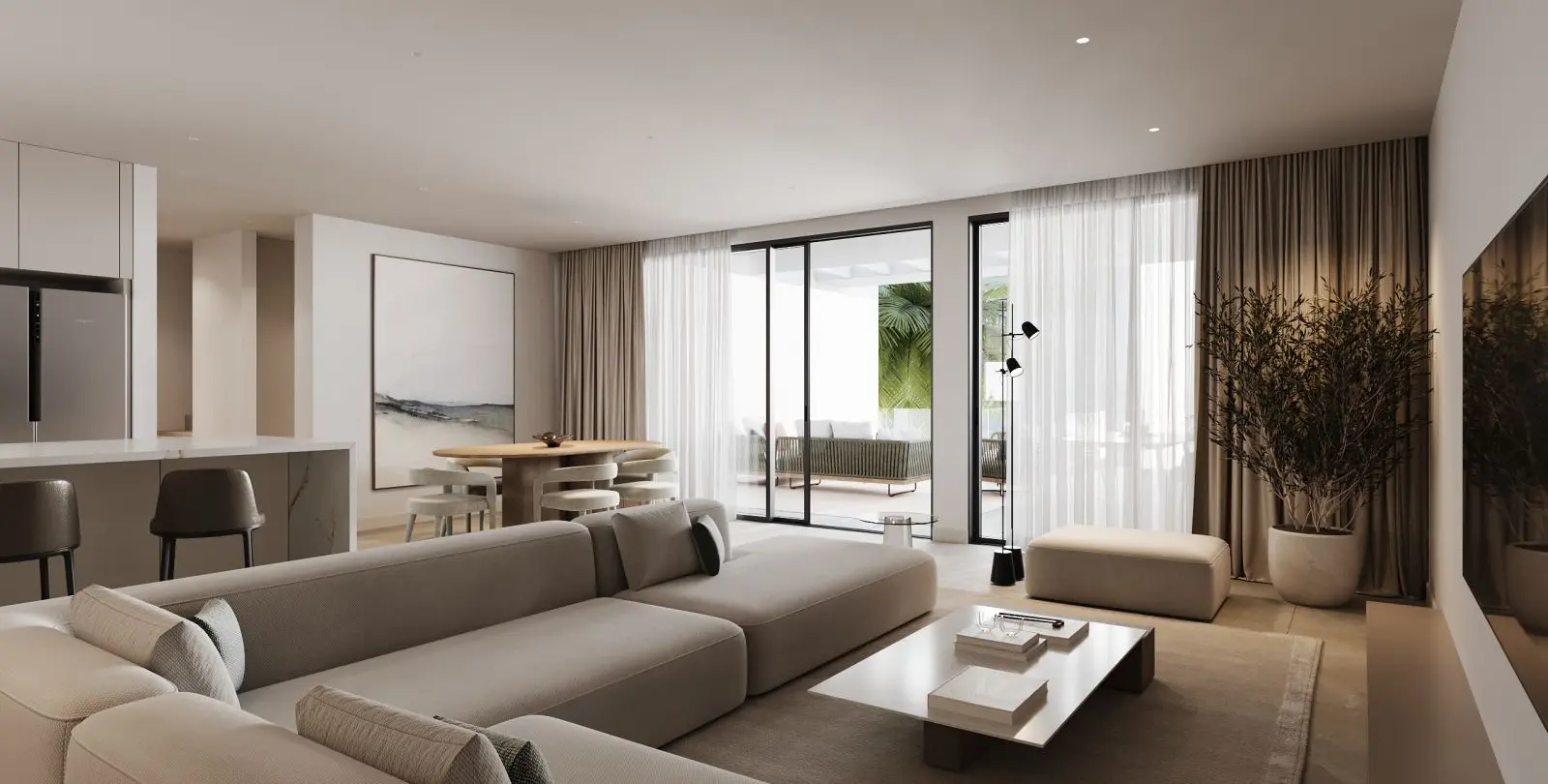 Продажа апартаментов на первом этаже в New Golden Mile 33